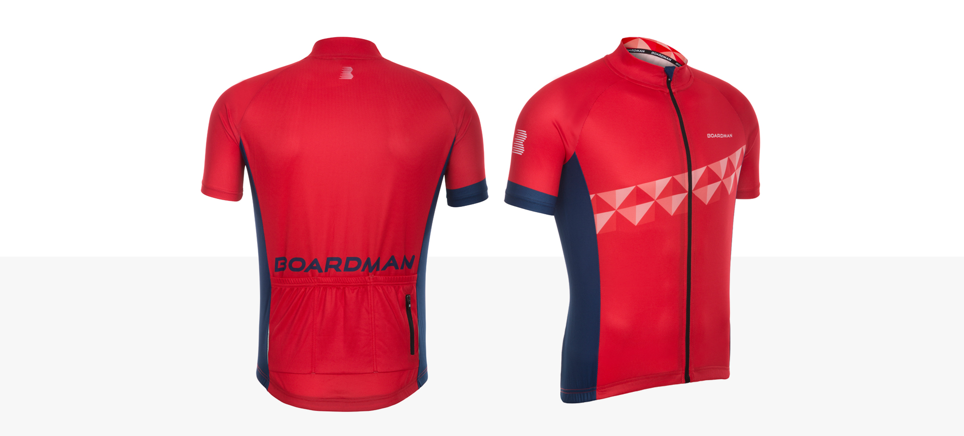 Mens Relaxed Fit Jersey - Red / Blue